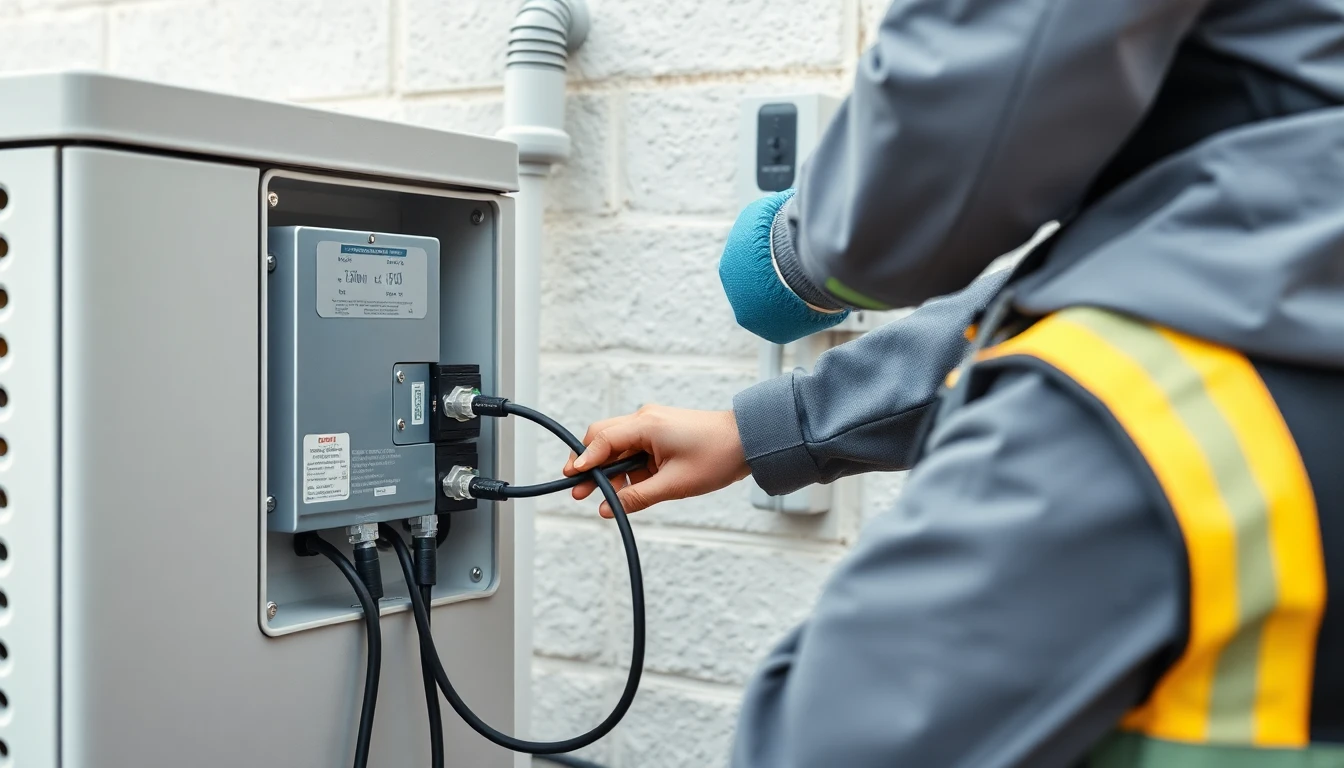 Quiet Generator Electrical Hookup